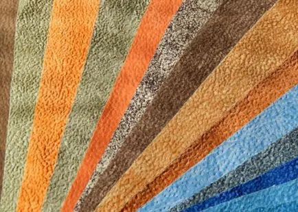 Pamut fleece típusok, fotók