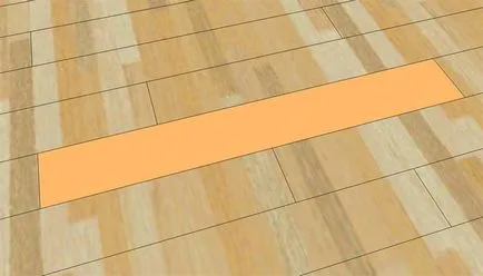 Cseréje sérült laminált tábla