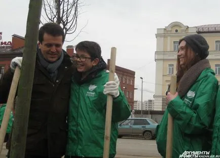 Fiatal ökológus Németországból a szája Ilsur Metshin „kevesebb szó - több akció! „Események,