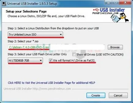 Egy bootolható flash meghajtó linux