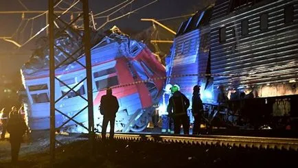 Vasúti baleset nyugati Moszkva, miért vonat ütközött egy személyvonat - (360tv) Vasúti baleset nyugati Moszkva, miért vonat ütközött egy személyvonat -