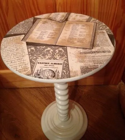 100 legjobb ötletek decoupage régi bútorok, a képek, mesterkurzusok