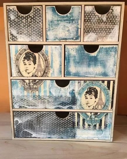 100 legjobb ötletek decoupage régi bútorok, a képek, mesterkurzusok