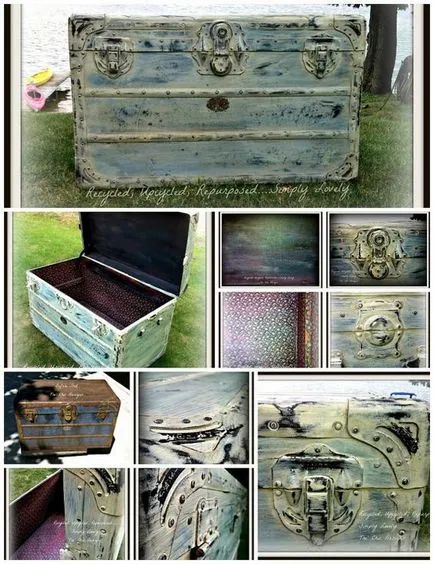 100 legjobb ötletek decoupage régi bútorok, a képek, mesterkurzusok