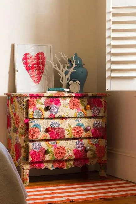100 legjobb ötletek decoupage régi bútorok, a képek, mesterkurzusok