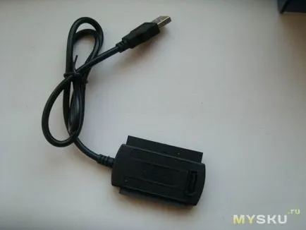 Adapter IDE és SATA csatlakozó készülékek USB-porton az üzlet (SATA) Adapter csatlakoztatása IDE és SATA eszközök USB-port az üzlet