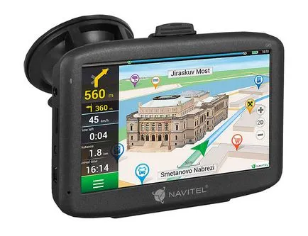 7 legjobb autó GPS-navigátorok - az értékelés 2017-ben (Top 7)