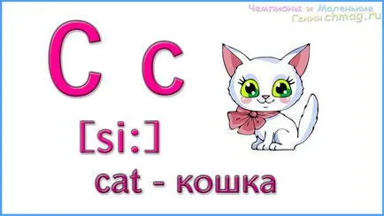 Angol ábécé transzkripció képekben