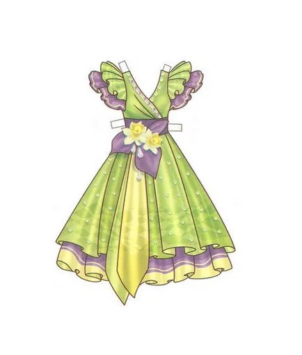 Papír babák ruháit papírból saját kezűleg