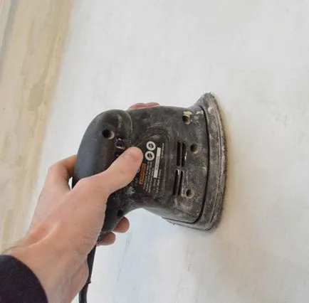 A csiszolt fal vakolás után video használati csiszolására saját kezét, egy fotó és az ár (a falon) A csiszolt fal vakolás után video használati csiszolására saját kezét, egy fotó és az ár