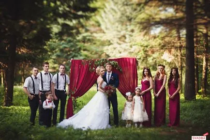 A színek az esküvő a nyáron 2017 legjobb és legdivatosabb színek, képek és videó (esküvői színek nyáron: tervezési ötletek győzni a Marsala és piros szín) A színek az esküvő a nyáron 2017 legjobb és legdivatosabb árnyalatok, fotó és videó
