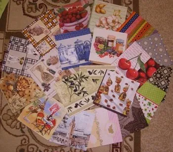 Decoupage származó betéteket a kezüket, hogyan lehet egy remekmű (a) Decoupage származó betéteket a kezüket, hogyan lehet egy remekmű