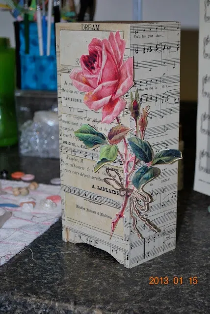 Decoupage bútorok saját kezűleg a mester osztályt kezdők számára lépésről lépésre fotók