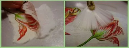 Decoupage származó betéteket a kezüket, hogyan lehet egy remekmű (kéz) Decoupage származó betéteket a kezüket, hogyan lehet egy remekmű