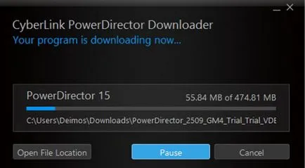 A Cyberlink PowerDirector Hatékony program dolgozni videó