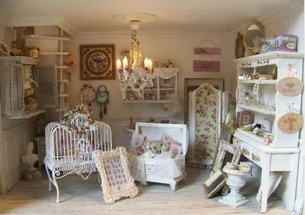 Decoupage bútorok saját kezűleg, az ötlet a festés és a helyreállítás stílusban Shabby-chic, vintage, és Provence