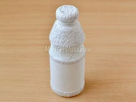 Decoupage palack tojással pattog
