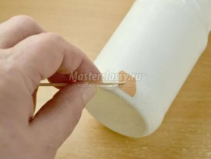 Decoupage palack tojással pattog