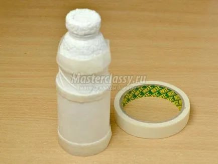 Decoupage palack tojással pattog