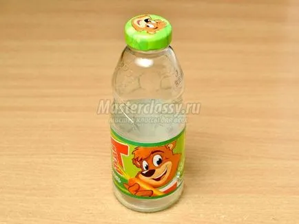 Decoupage palack tojással pattog