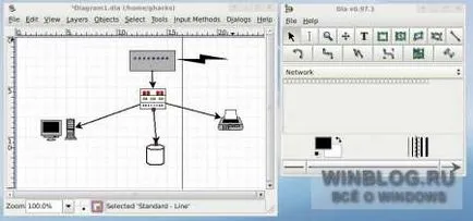 Tíz programok termelni hálózati diagramok minden költségvetési