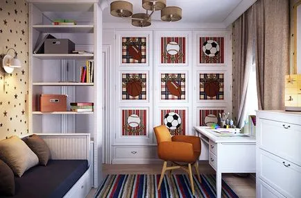 Gyerekszoba egy fiú, hogyan kell felszerelni, ötletek, design (50 fotó)