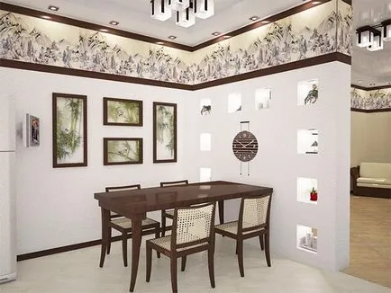 A design a konyha-étkező (fotó)