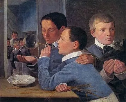 Gyermekek a híres művészek festményei (festők) Gyermekek a híres művészek festményei