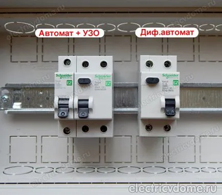 Vészhelyzeti áramkör-megszakítók vagy ouzo (Vészhelyzeti áramkör-megszakítók vagy ouzo) Sürgősségi megszakítók vagy ouzo