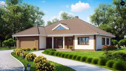 House egy garázs, egy házat, egy garázs projekt
