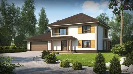 House egy garázs, egy házat, egy garázs projekt