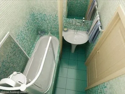 A design a fürdőszoba nagyon kis méretű (nagyon) A design a fürdőszoba nagyon kis méretű