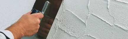 A homlokzati vakolat szú fotó homlokzat magánházak és a technológia, hogy felhívja a dekoratív kompozíció
