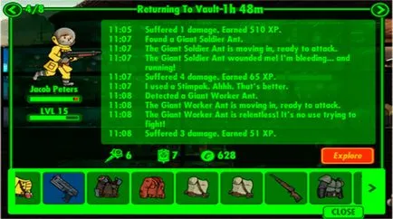 Fallout menedéket tippeket a játék