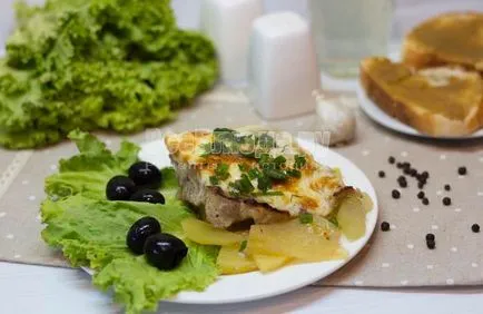 Darált hús sajttal a sütőben, a recept lépésről lépésre képek, az összes edények (töltelék) Darált hús sajttal a sütőben, a recept lépésről lépésre fotók, minden étkezés