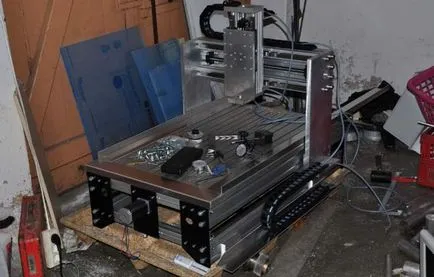 CNC marógép saját kezűleg rajzok, videók, fotók