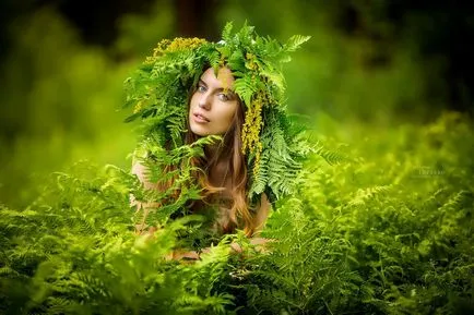 Találgatás én éjjel Ivan Kupala otthon