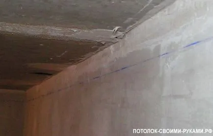 Gipsz mennyezeti megtanulják, hogyan kell rögzíteni lapok