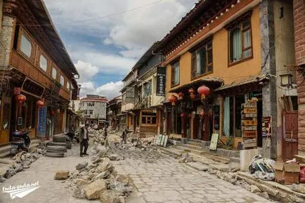 Város Shangri-La China - benyomások és képek