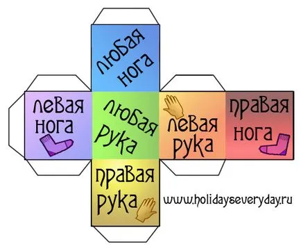 Játék Twister kezeddel, minden nap egy ünnep