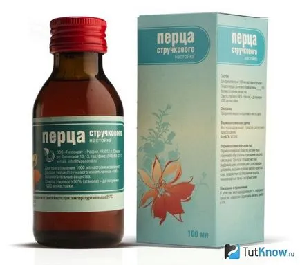 A paprika tinktúra a haj növekedését