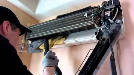 Hogyan szedjük szét a légkondicionálót a kezét, hogy szüntesse meg a készülék használati videó