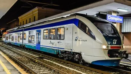 Hogyan juthat a Fiumicino repülőtér és Róma központjában (repülőtér) Hogyan juthat a Fiumicino repülőtér és Róma központjában