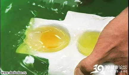 A kínai hamis tojás (tojás) A kínai hamis tojást