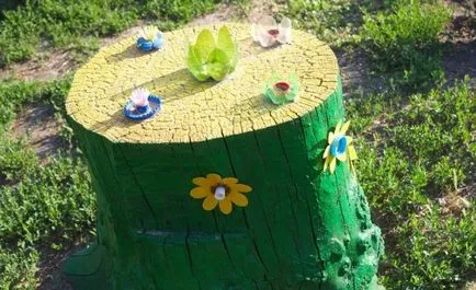 Hogyan lehet megszabadulni a tuskók saját nyaraló