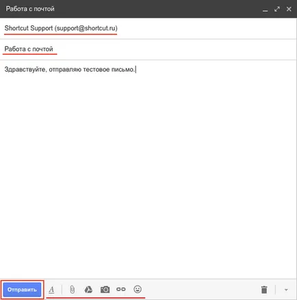 Hogyan írjunk egy levelet a gmail - utasításainkat
