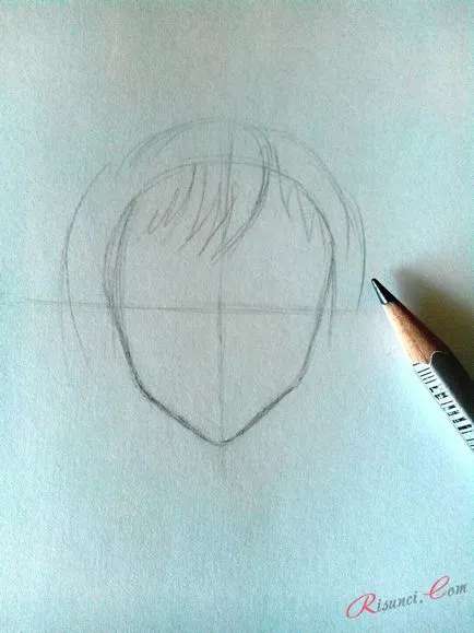 Hogyan kell felhívni anime lány, ceruzarajzokkal szakaszokban