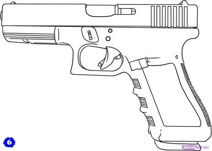 Hogyan kell felhívni a Glock 17 pisztoly fokozatosan ceruza