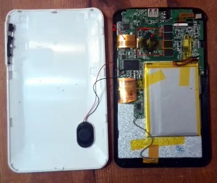 Hogyan villog a névtelen kínai tablet