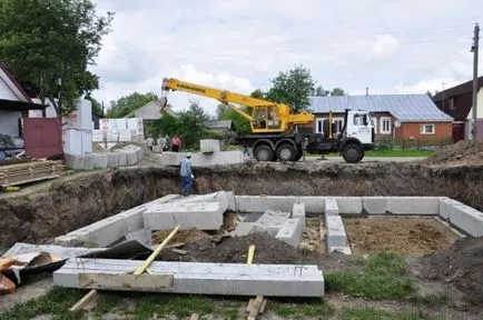 Hogyan építsünk egy pince video-telepítési utasításokat a kezüket, főleg építőipari alatta a ház,